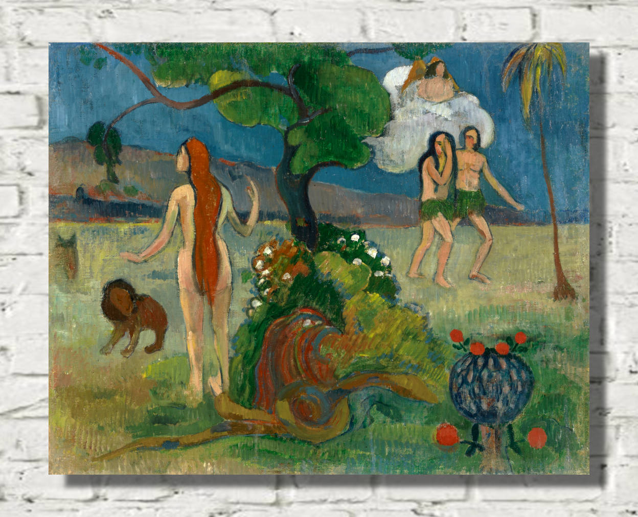 Paul Gauguin Print : Paradise Lost (ca. 1890)