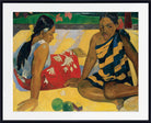 Paul Gauguin Print : Parau Api (What News?)