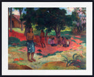 Paul Gauguin Print : Parau Parau (Whispered Words) (1892)