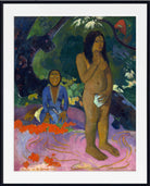 Paul Gauguin Print : Parau na te Varua ino (Words of the Devil) 1892