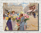 Louis Marie De Schryver Print, Paris – La rue du Havre (1893)