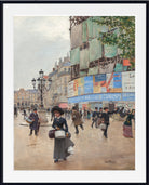 Jean Béraud Impressionist Fine Art Print, Paris, rue du Havre