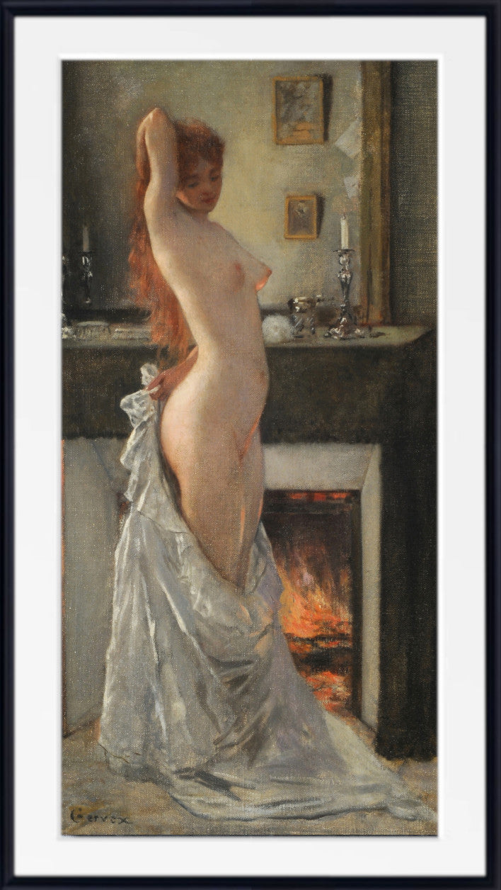 Henri Gervex Print, Parisina at her toilet