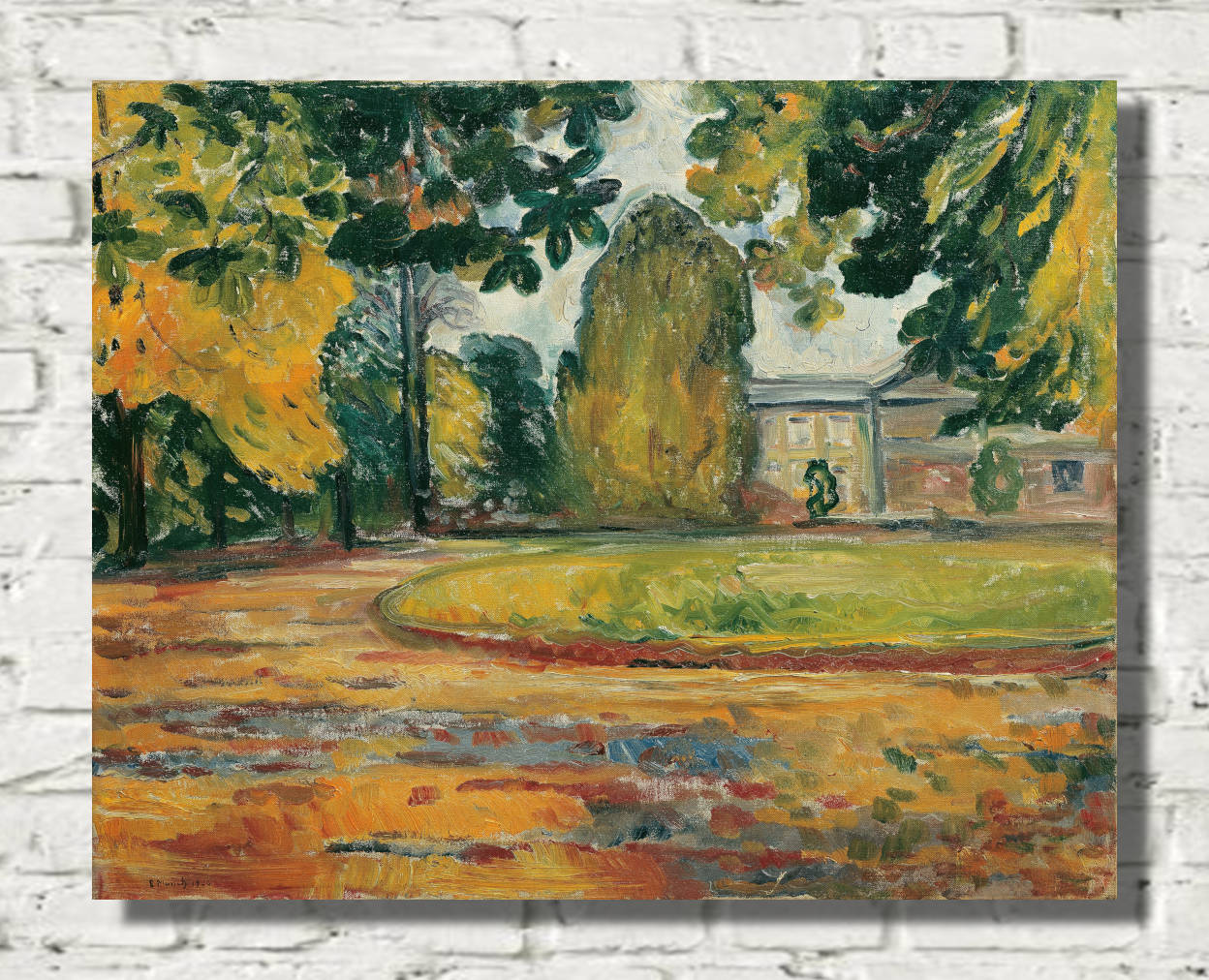 Edvard Munch Fine Art Print, Park in Kösen (1906)