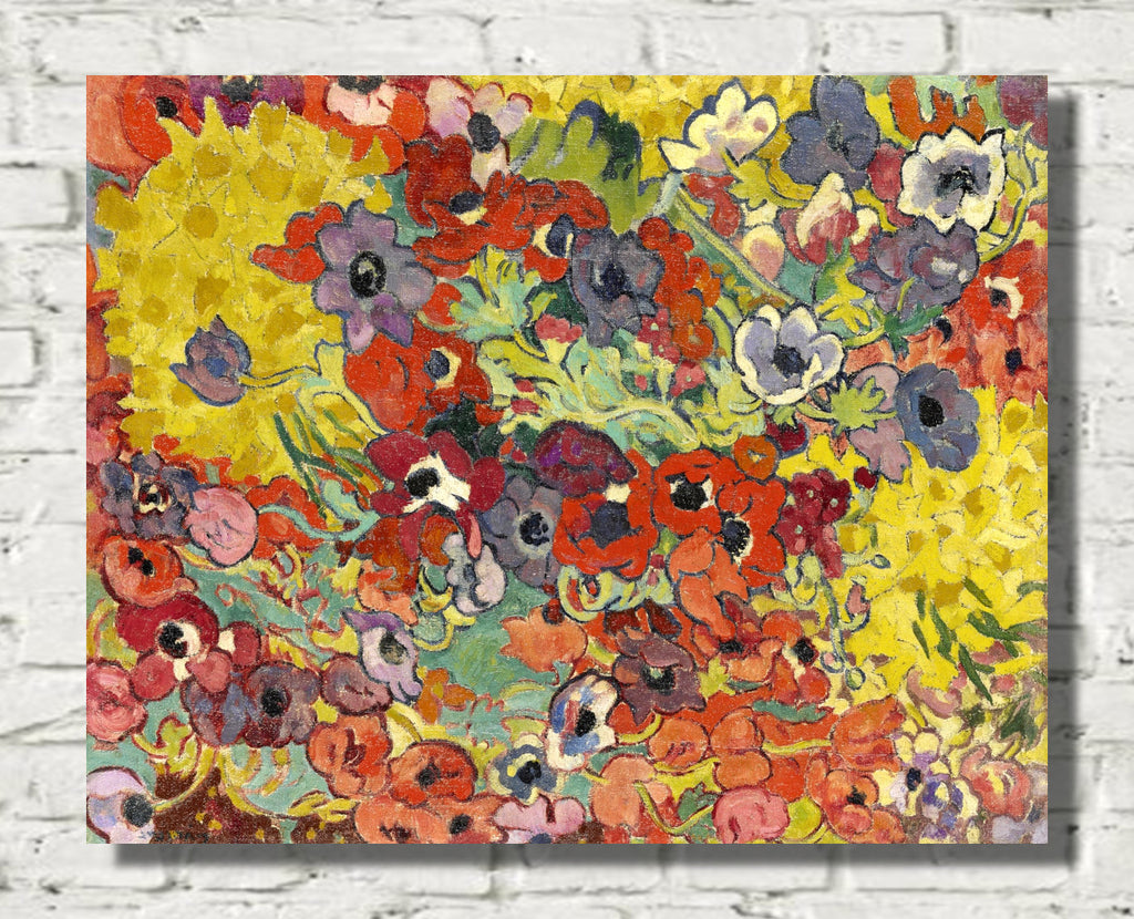 Flowerbed (c1906) by Louis Valtat