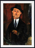 Amedeo Modigliani Wall Art Print : Paul Guillaume, Novo Pilota (1915)