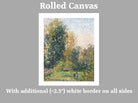 Camille Pissarro Print “Landscape with Two Figures, Éragny, Autumn” (1902)