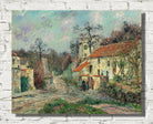 Gustave Loiseau Print, Winter Landscape at Chaponval (1908)