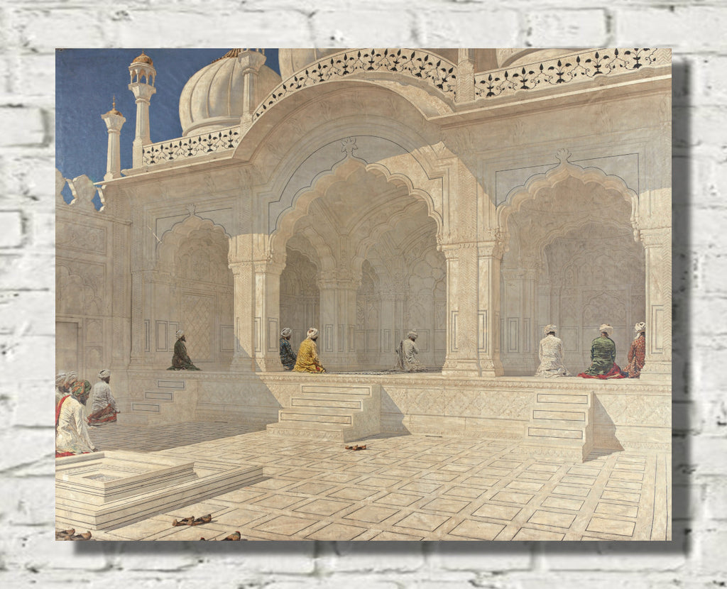 Pearl Mosque At Delhi  by Vasily Vereshchagin