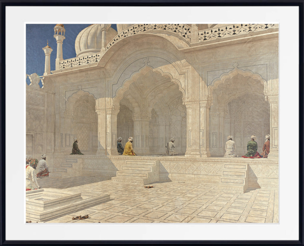 Pearl Mosque At Delhi  by Vasily Vereshchagin