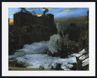 George Bellows Print, Pennsylvania Station Excavation