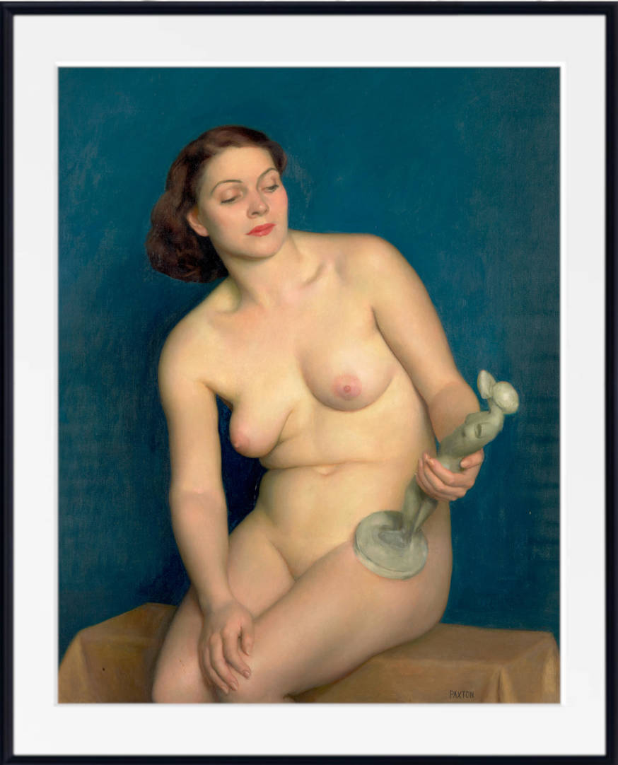 William McGregor Paxton Print, Phryne (c1923)