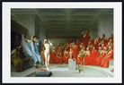 Jean-Léon Gérôme Print, Phryne revealed before the Areopagus (1861)