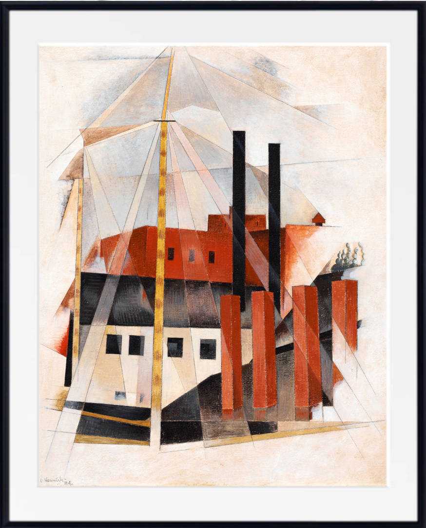 Charles Demuth Print, Piano Mover’s Holiday (1919)