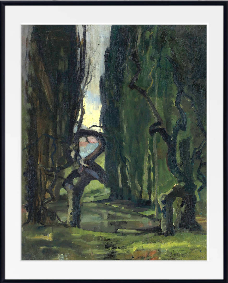 Prints and Canvas Panels of André Derain’s “Water Feature in Carrières-sur-Seine”