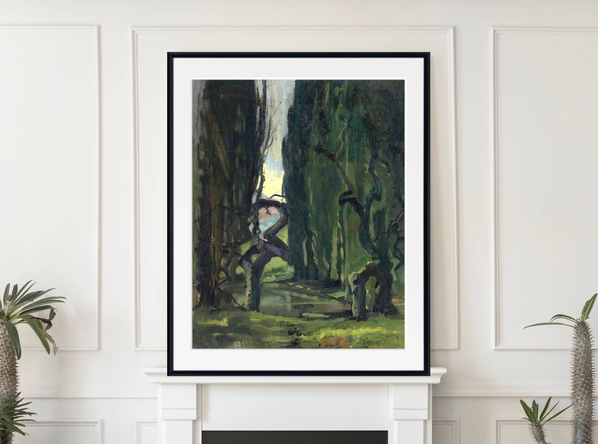 Prints and Canvas Panels of André Derain’s “Water Feature in Carrières-sur-Seine”