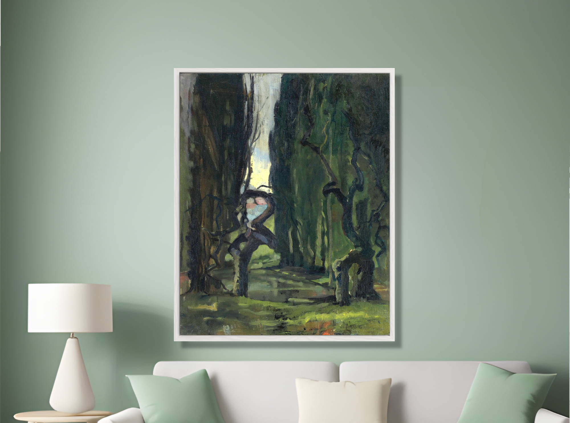 Prints and Canvas Panels of André Derain’s “Water Feature in Carrières-sur-Seine”