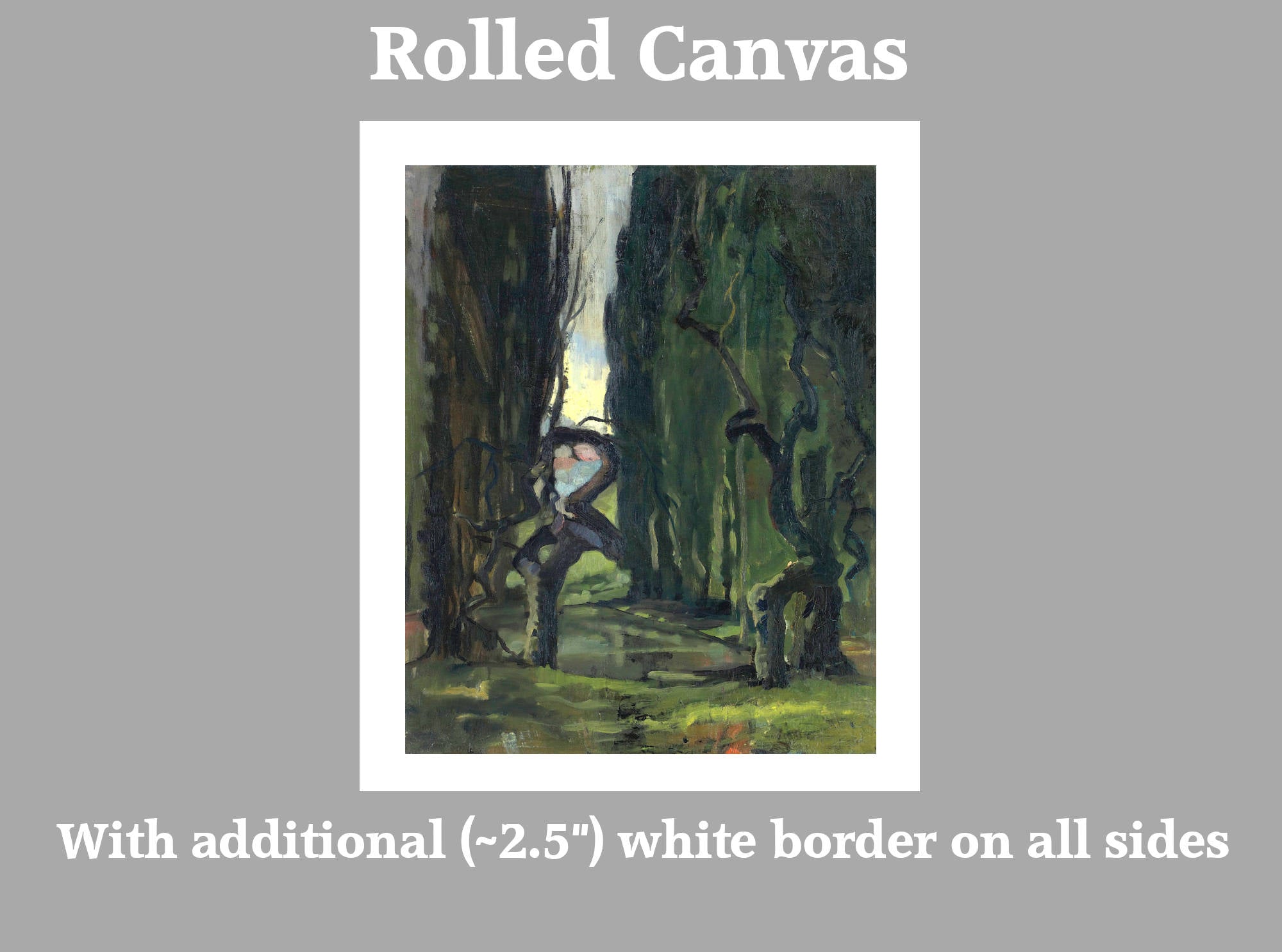 Prints and Canvas Panels of André Derain’s “Water Feature in Carrières-sur-Seine”