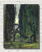 Prints and Canvas Panels of André Derain’s “Water Feature in Carrières-sur-Seine”