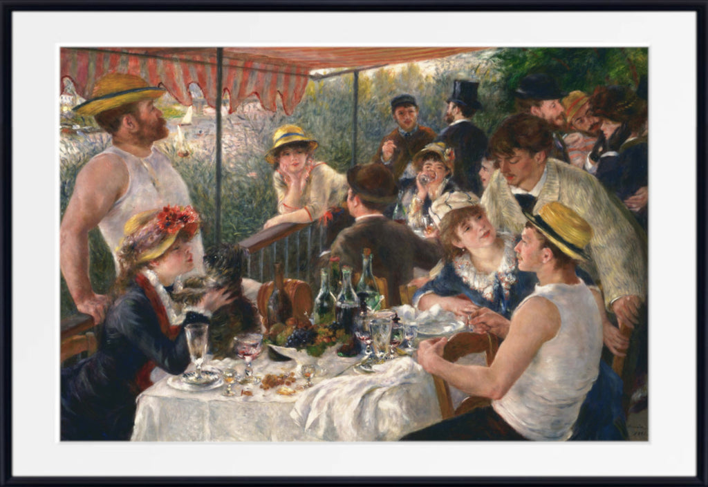 Luncheon of the Boating Party Renoir, Impressionist Fine Art Print