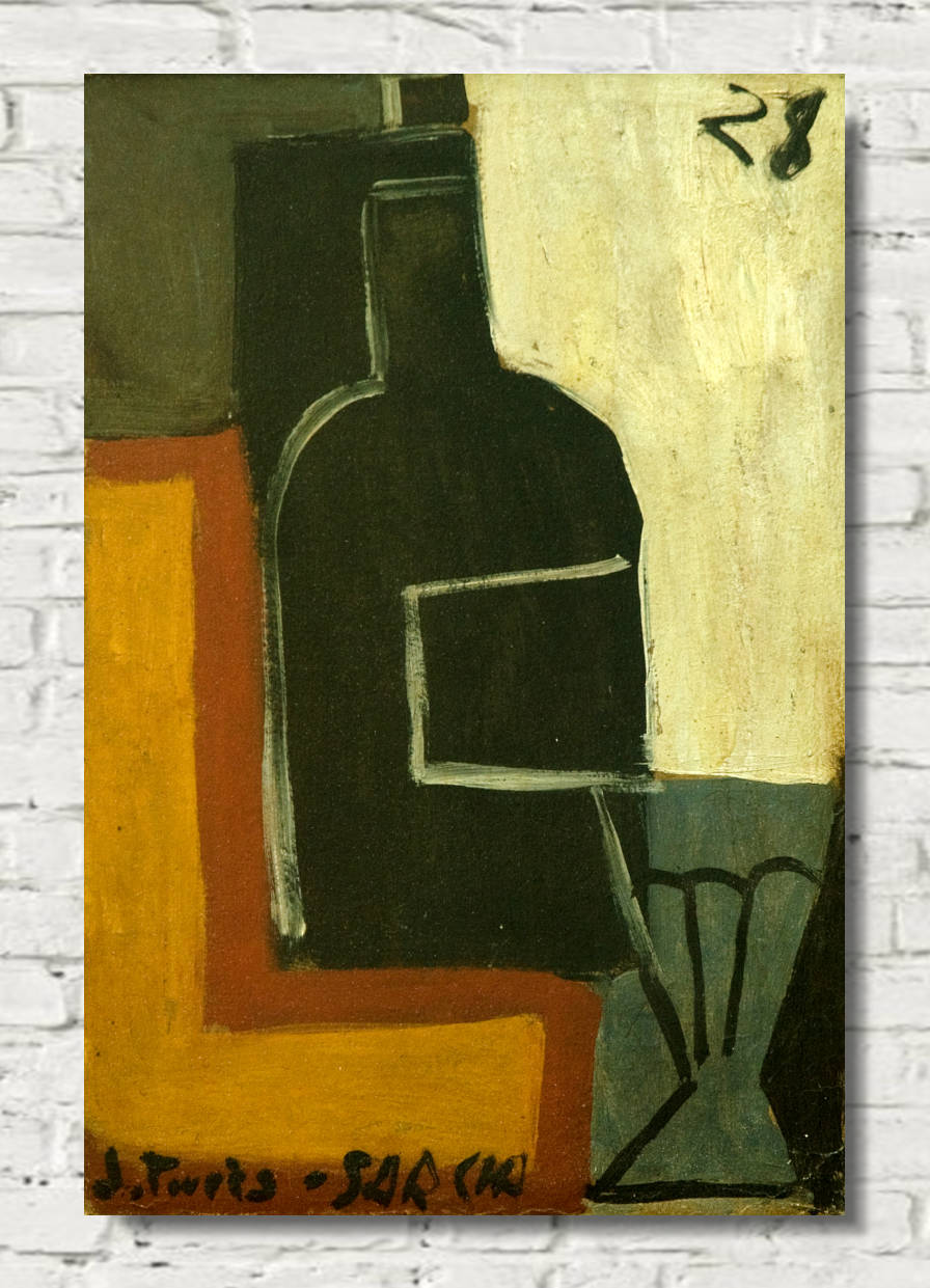 Joaquín Torres-García Print, Abstract Still Life (1928)