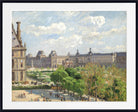 Place du Carrousel, Paris (1900) by Camille Pissarro – Fine Art Prints