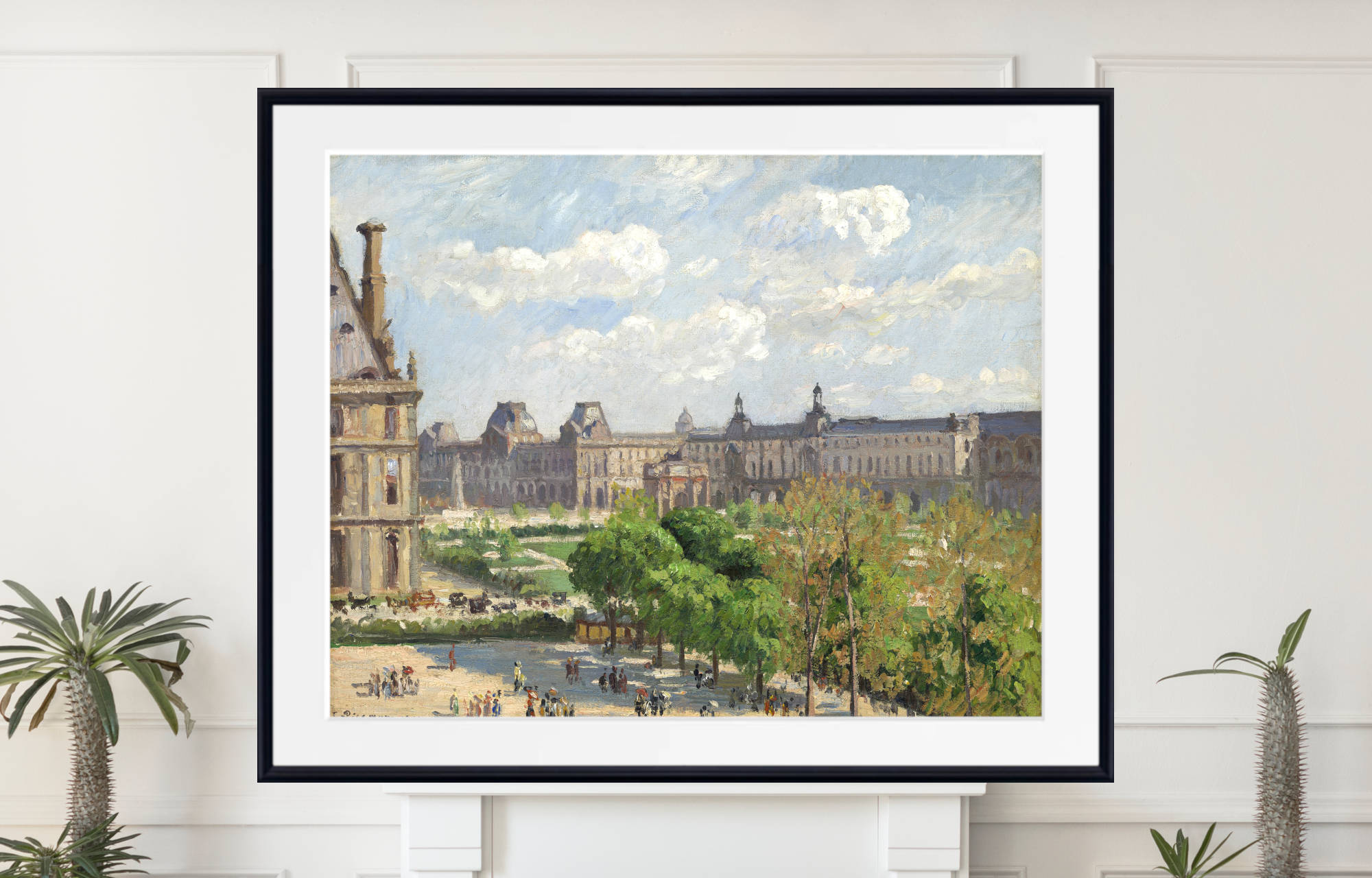Place du Carrousel, Paris (1900) by Camille Pissarro – Fine Art Prints