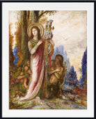 Gustave Moreau Print, Poet And Satyrs (C. 1890)