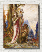 Gustave Moreau Print, Poet And Satyrs (C. 1890)