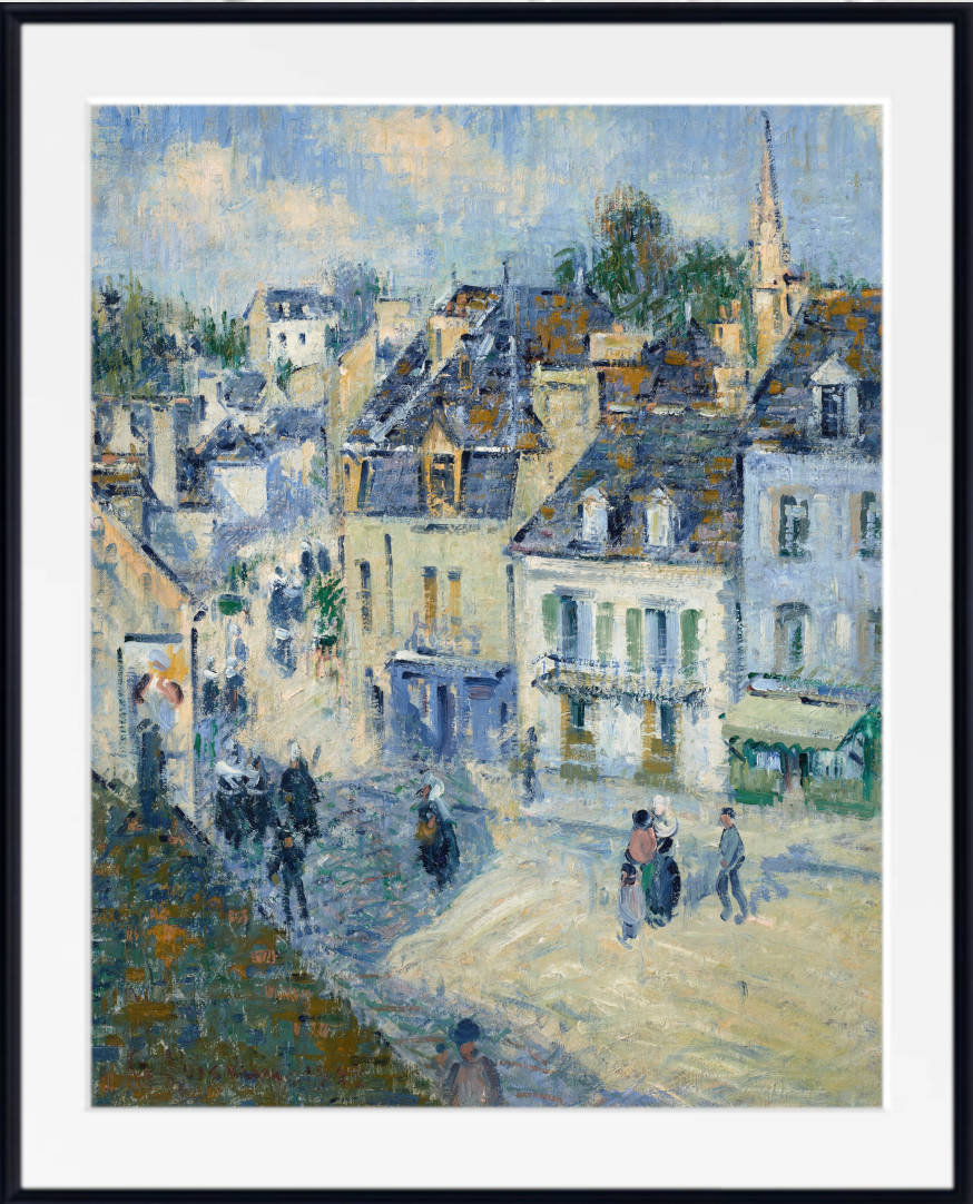 Gustave Loiseau Print, Pont-Aven (1922)