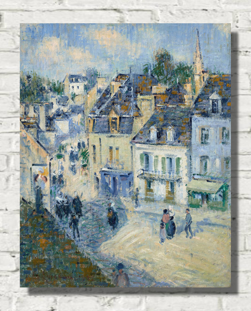 Gustave Loiseau Print, Pont-Aven (1922)