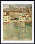 Frederick Childe Hassam Print : Ponte Vecchio (1897)