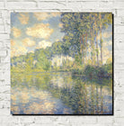 Poplars on the Epte (1891), Claude Monet Prints 