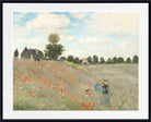 Claude Monet Fine Art Print, Poppy Field