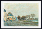 Alfred Sisley Print, Port-Marly before the flood (1876)