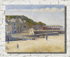 Georges Seurat Print : Port-en-Bessin (1888)