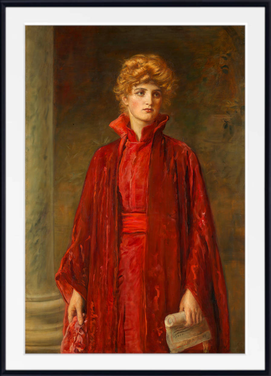 John Everett Millais Print, Portia (Merchant of Venice) (1886)