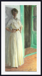 PS Krøyer Print, Portræt af Marie Krøyer (1890)