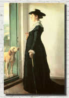 Michael Ancher Print, Portrait Anna Ancher