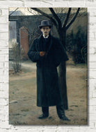 Santiago Rusinol Print, Portrait Of Miquel Utrillo (c1889)