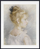 Berthe Morisot, French Fine Art Print : Portrait de Blanche Pontillon