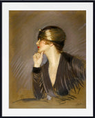 Paul-César Helleu Print, Portrait de Lucette