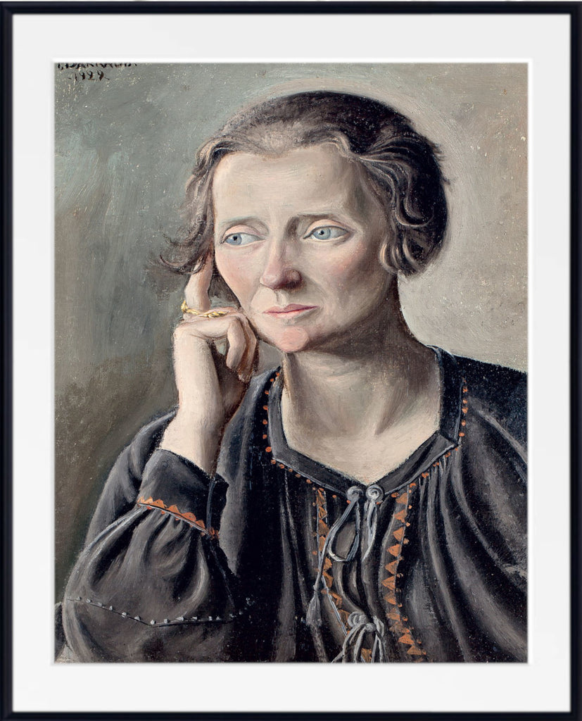 Portrait de femme by Francois Barraud