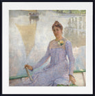 Emile Claus Print, Portrait of Anna de Weert (1899)