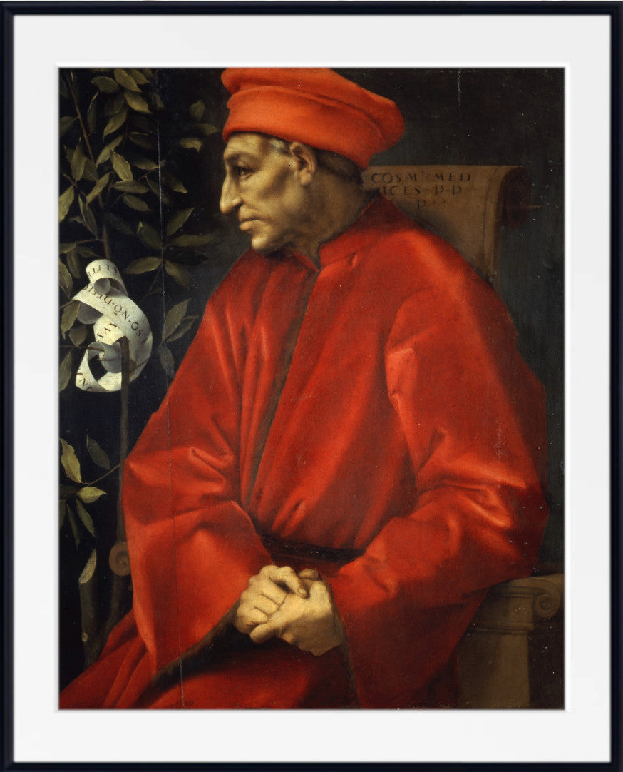 Portrait of Cosimo de’ Medici the Elder by Pontormo – GalleryThane