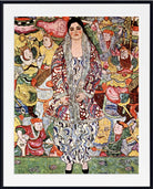 Gustav Klimt Fine Art Print, Portrait of Friederike Maria Beer