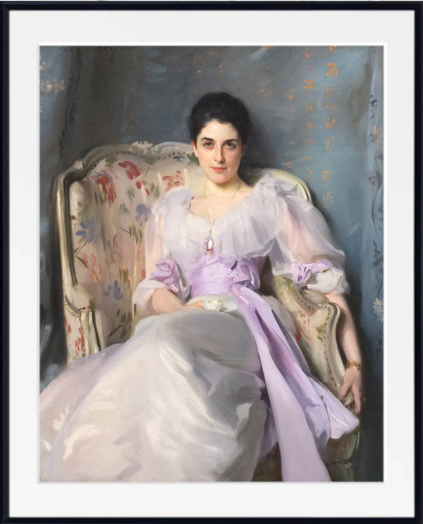 John Singer Sargent Print, Portrait of Lady Agnew of Lochnaw