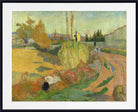 Paul Gauguin Print : Near Arles, or Le Mas d’Arles (1888)