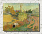 Paul Gauguin Print : Near Arles, or Le Mas d’Arles (1888)