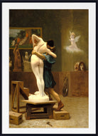 Jean-Léon Gérôme Fine Art Print : Pygmalion and Galatea